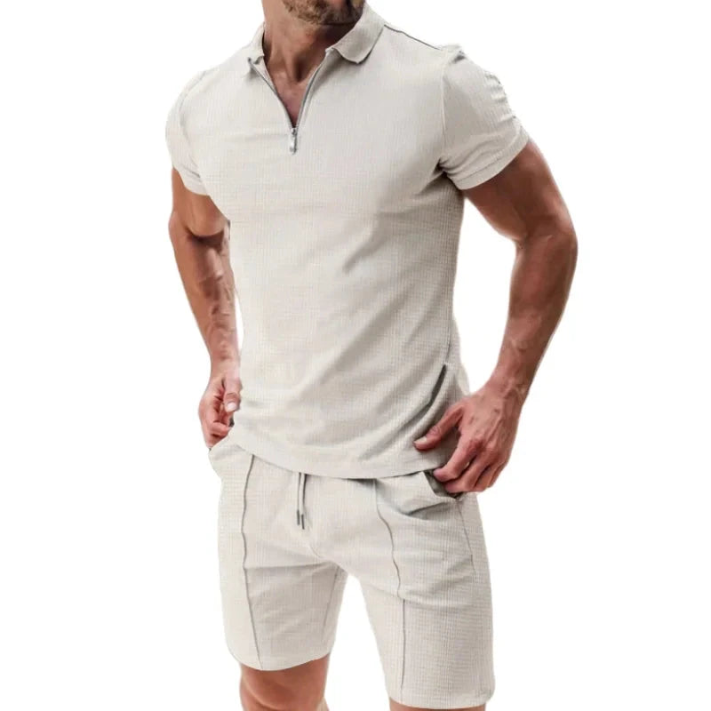 Elegantes Sommer-Set Von Alder Beige M 