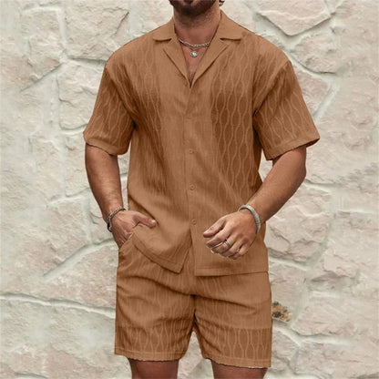 Elegantes Sommer-Set Von Alder Braun M 