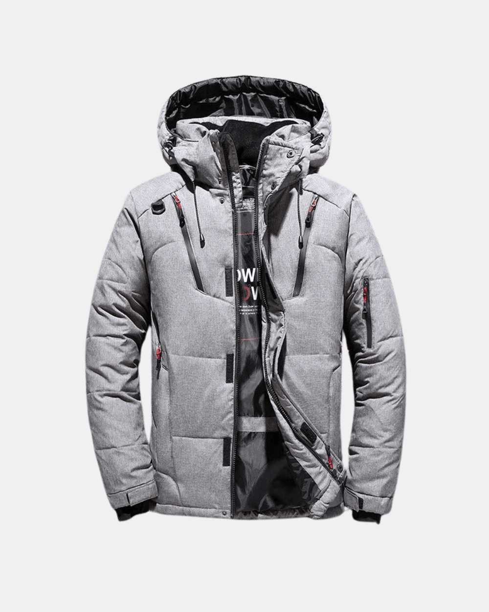 Elite Winterjacke Von Alder Grau S 
