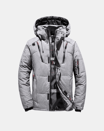 Elite Winterjacke Von Alder Grau S 