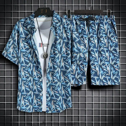 Florales Sommer-Set Von Alder Blau M 