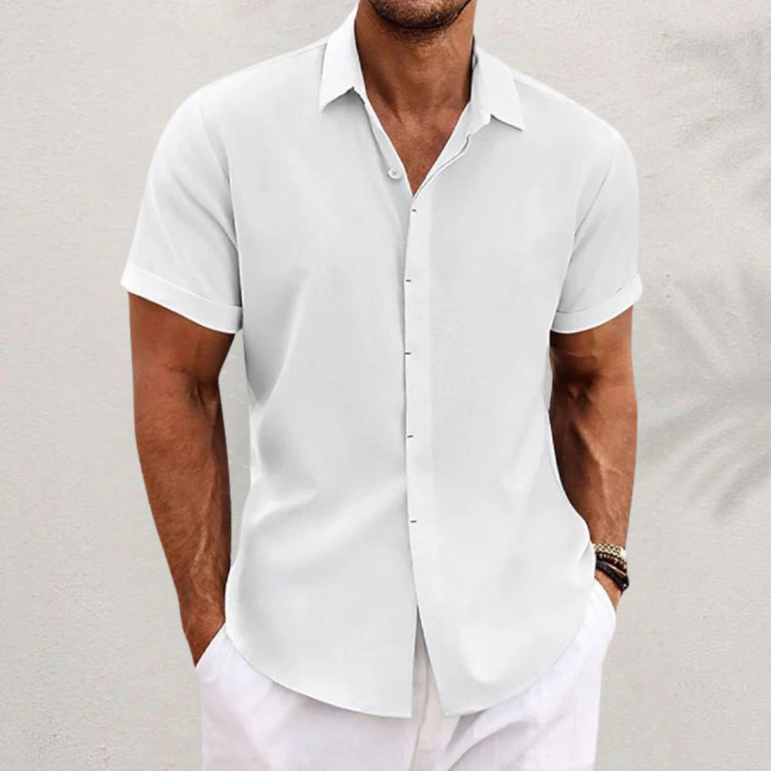 Leichtes Sommerhemd für Herren