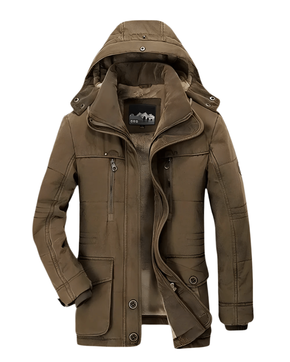 Francesco Gepolsterte Winterjacke Von Alder Braun XS 