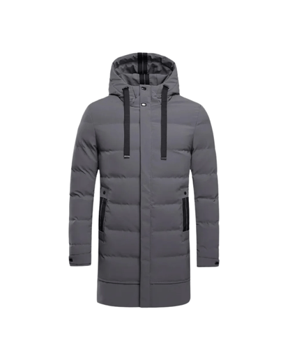 Gianluca Lange Winterjacke Von Alder Grau M 