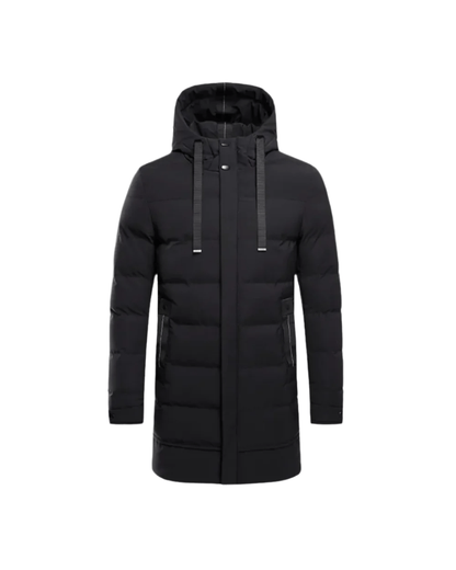 Gianluca Lange Winterjacke Von Alder Schwarz M 