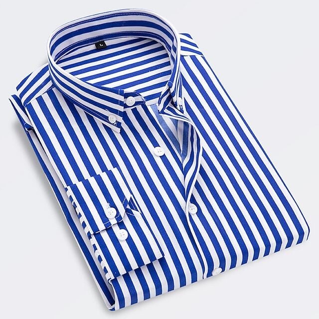 Givalli - Hemd mit Streifen Blouses_M Von Alder Blau S 