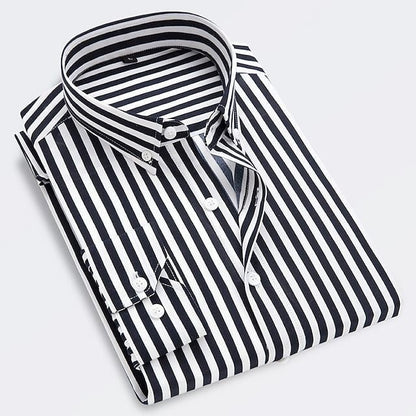 Givalli - Hemd mit Streifen Blouses_M Von Alder Schwarz S 
