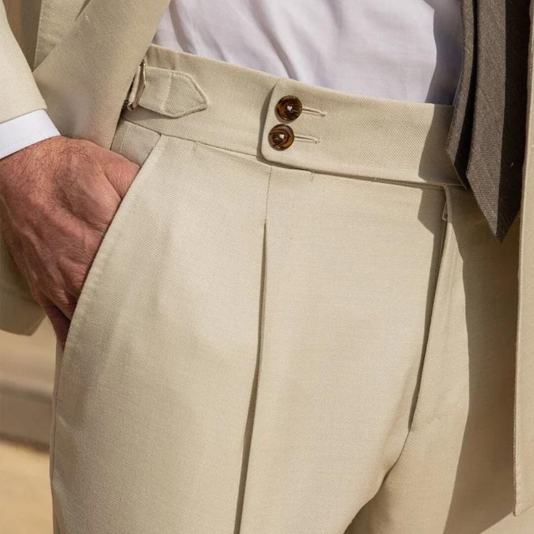 Gold Coast Leinenhose Apparel & Accessories > Clothing > Pants Von Alder Aprikose XS 