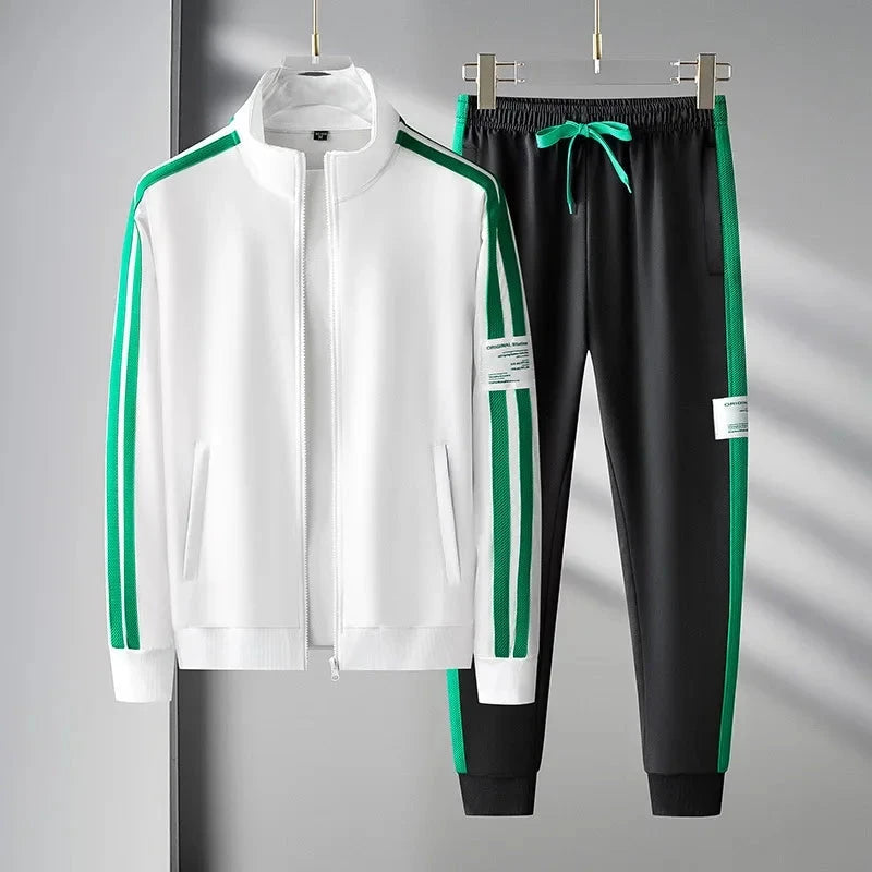 Herren Sport Set Von Alder Weiß M 