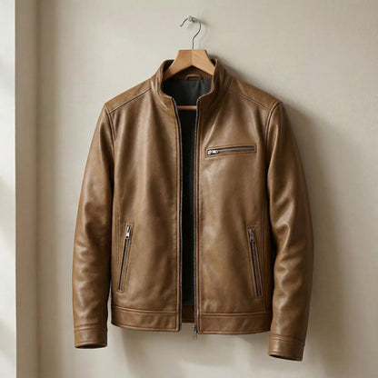 Vintage Lederjacke