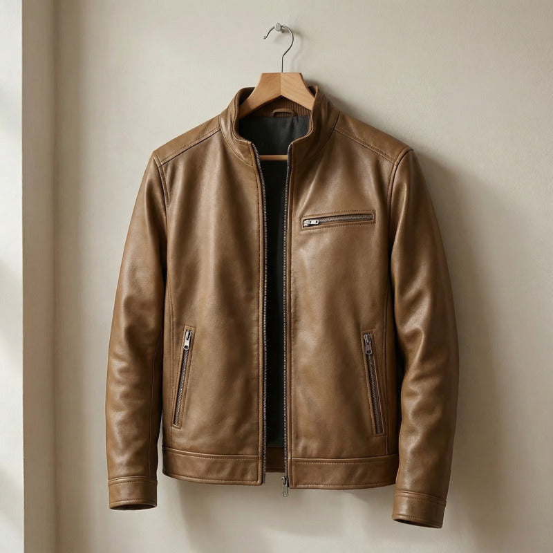 Vintage Lederjacke