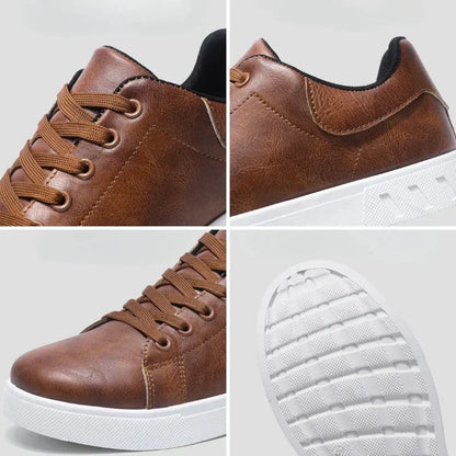 Klassische Leder-Sneakers Klassische Leder-Sneakers Von Alder 