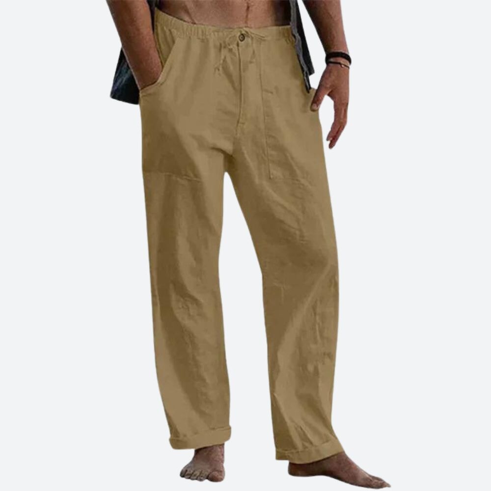 Klassische Leinenhose Jeans_M Von Alder Braun M 