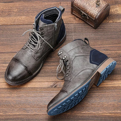 Klassische Stiefel Von Alder Grau 39 