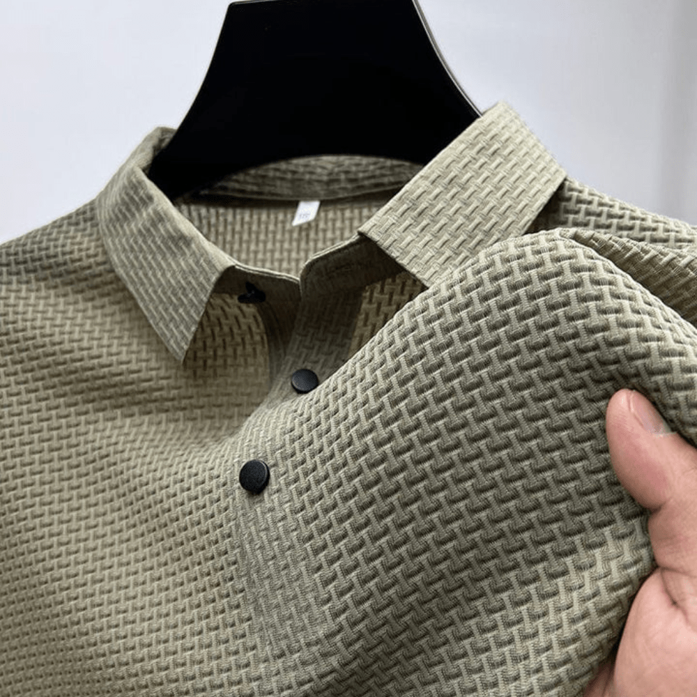 Klassisches Poloshirt Klassisches Poloshirt Von Alder Beige S 