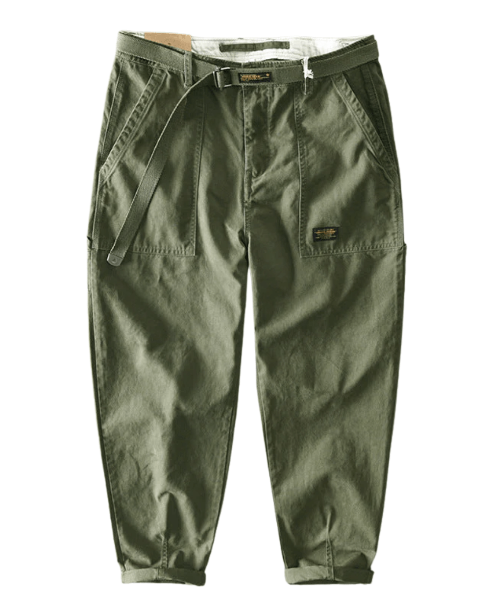Lässige Herren-Hosen Von Alder Grün XS | 28 
