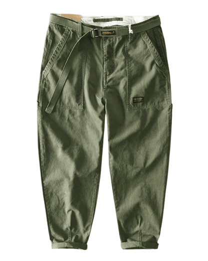 Lässige Herren-Hosen Von Alder Grün XS | 28 