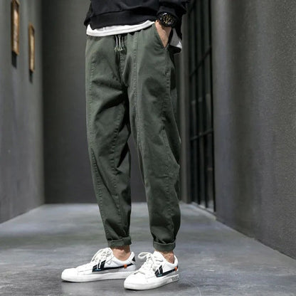 Lässige Herrenhose Men's Pants Von Alder Dunkelgrün M 