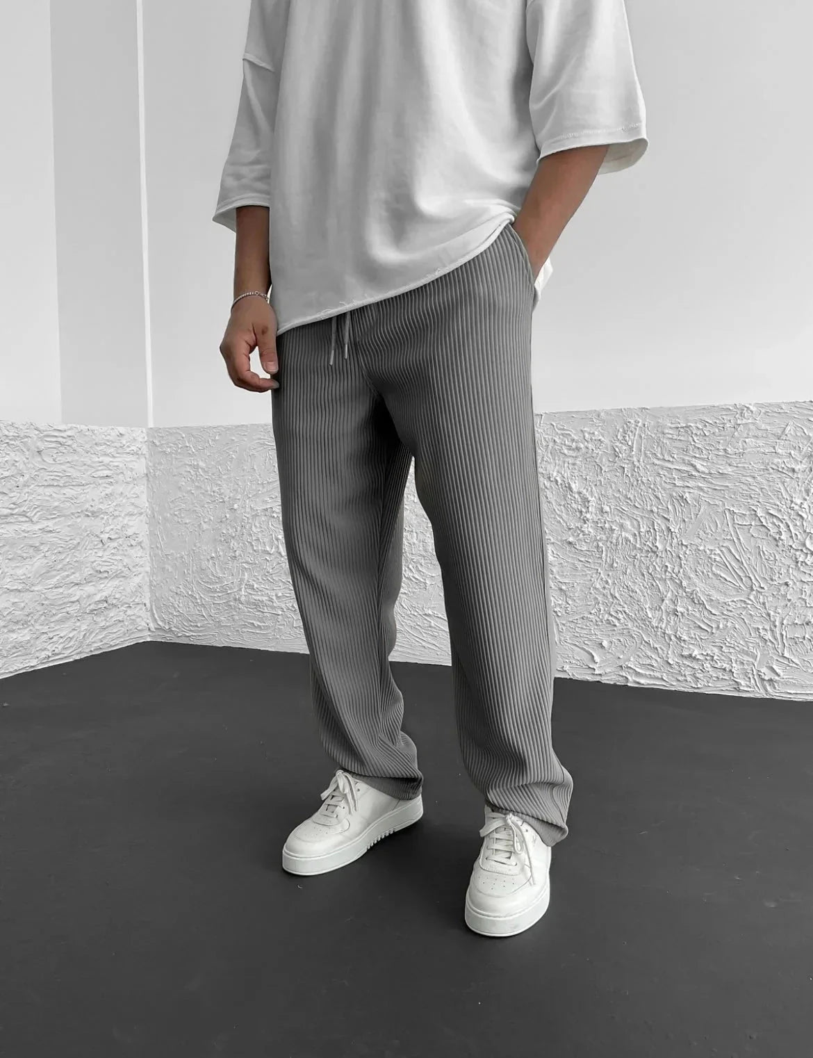 Lässige Hose Von Alder Grau S 
