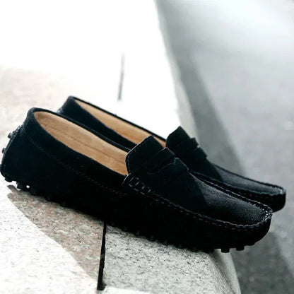 Lässige Wildleder Slipper Von Alder 
