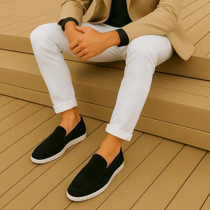 Lässige Wildleder Slipper Von Alder 