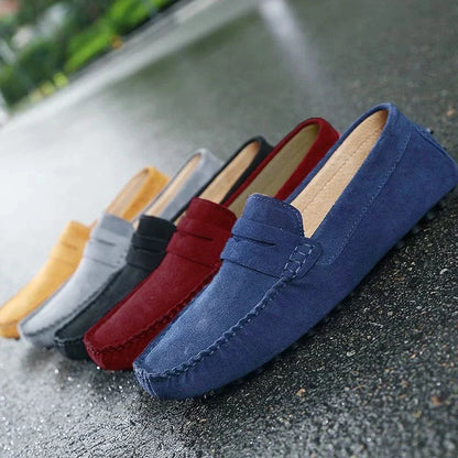 Lässige Wildleder Slipper Von Alder 