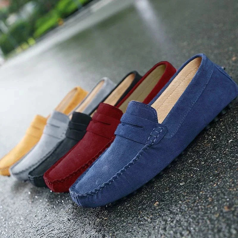 Lässige Wildleder Slipper Von Alder 