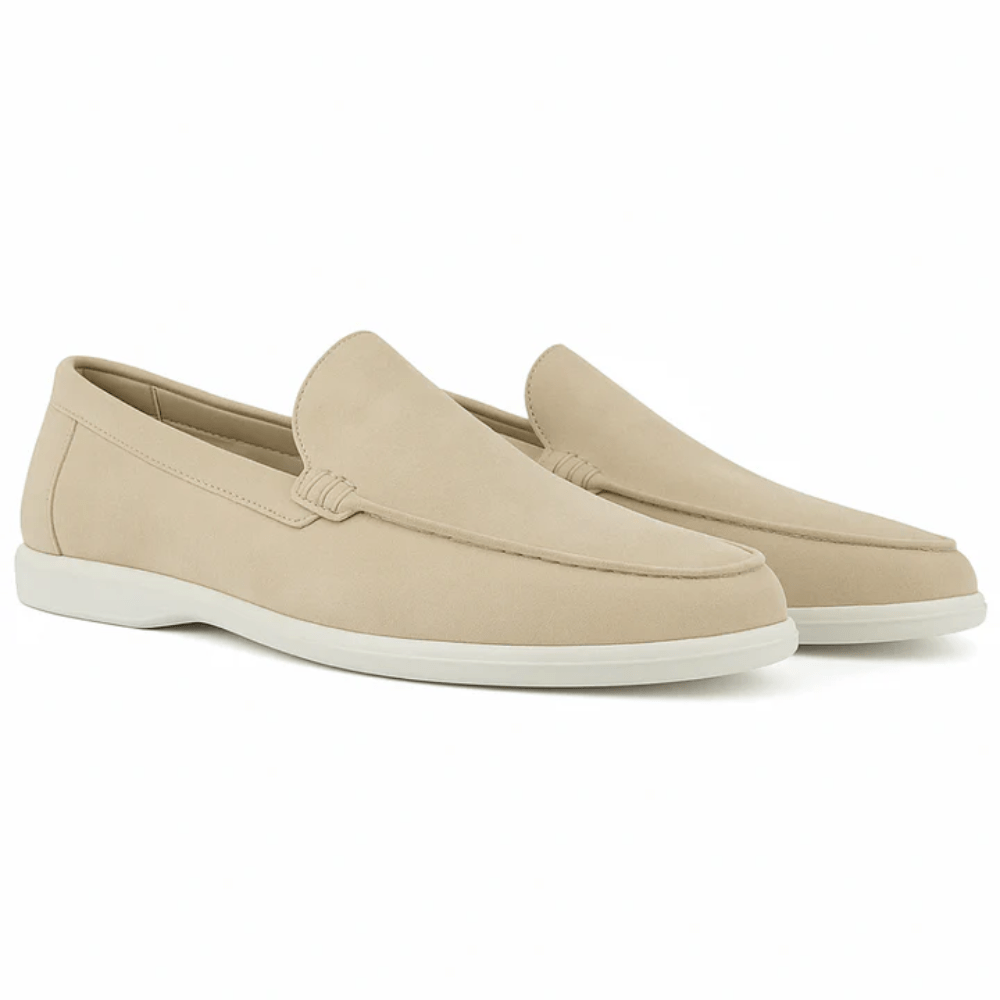 Lässige Wildleder Slipper Von Alder Beige 39 