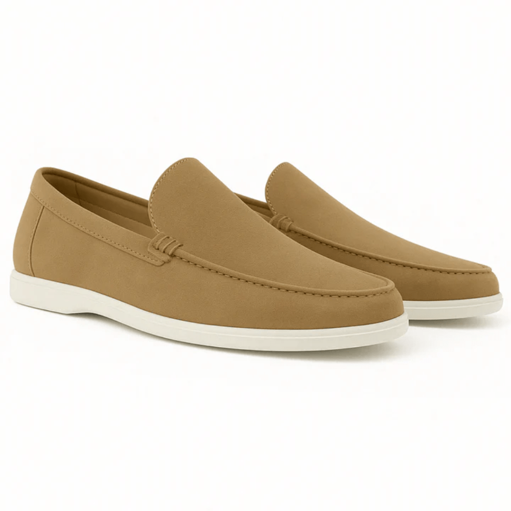 Lässige Wildleder Slipper Von Alder Karamell 39 