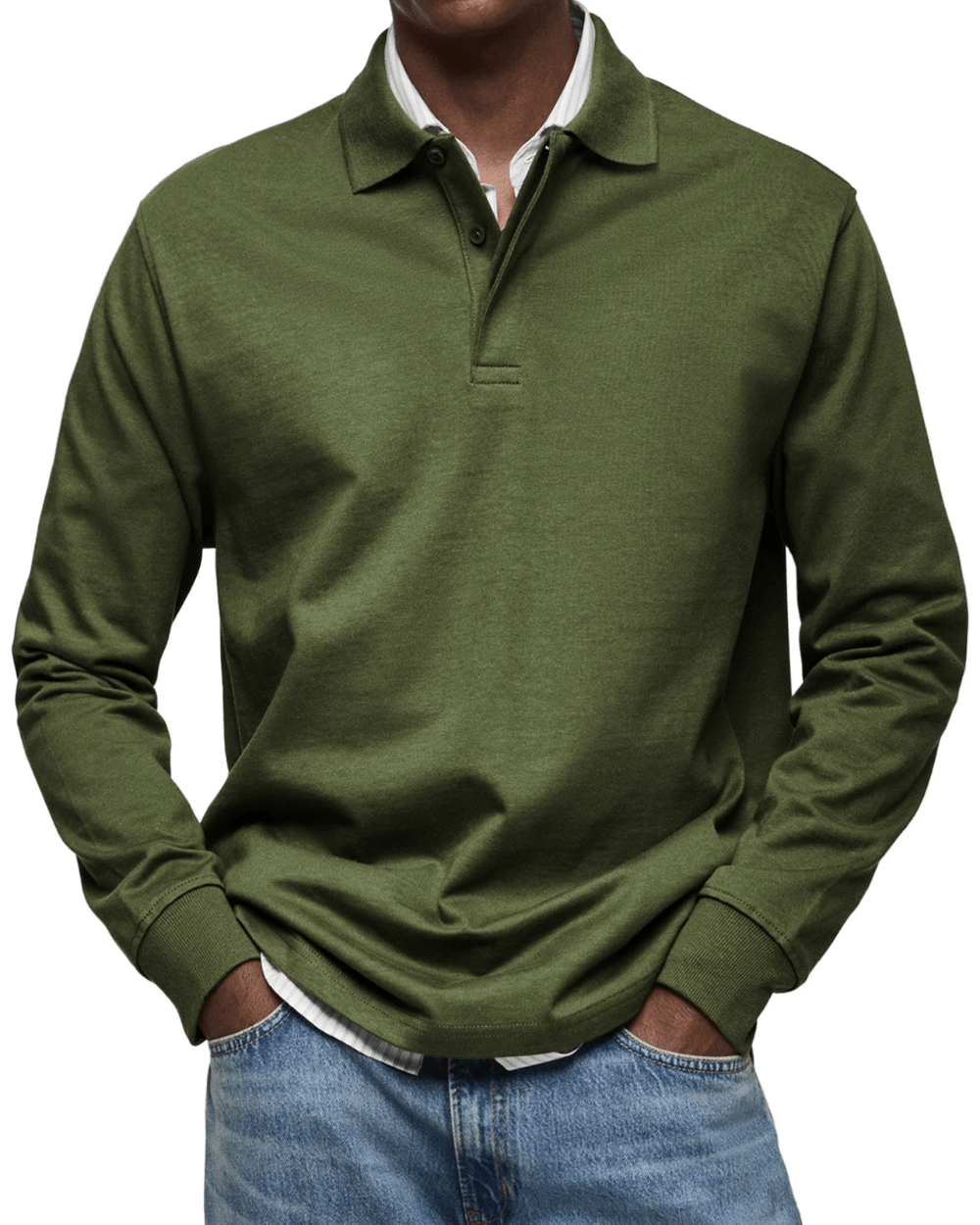 Lässiger Polo-Pullover Von Alder Army S 