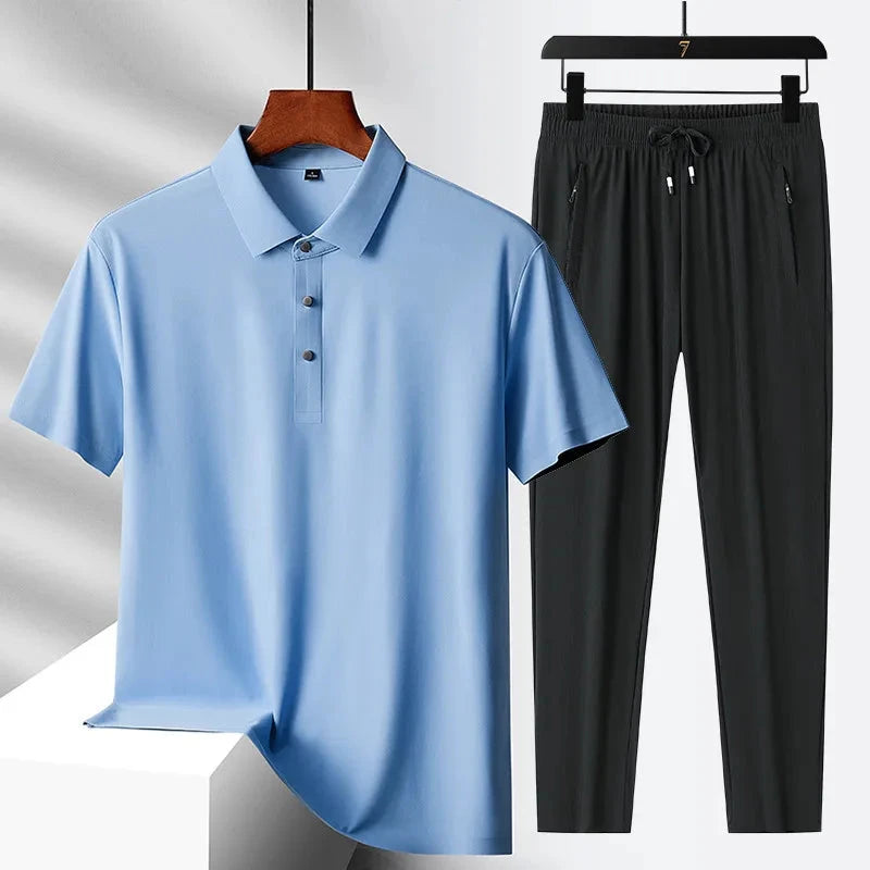 Lässiges 2-Teile-Set Von Alder Hellblau M 