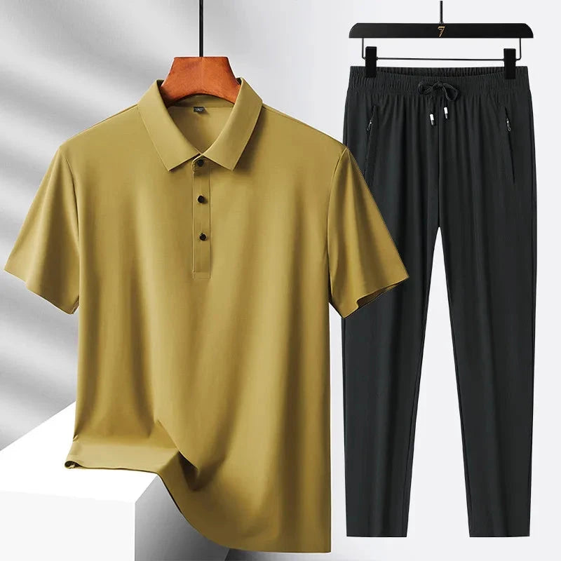 Lässiges 2-Teile-Set Von Alder Khaki M 