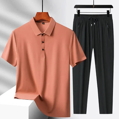 Lässiges 2-Teile-Set Von Alder Orange M 