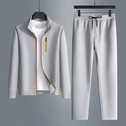 Lässiges Herren-Set Von Alder Grau M 