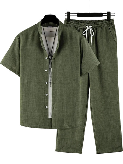 Lässiges Herren-Set Von Alder Grün S 