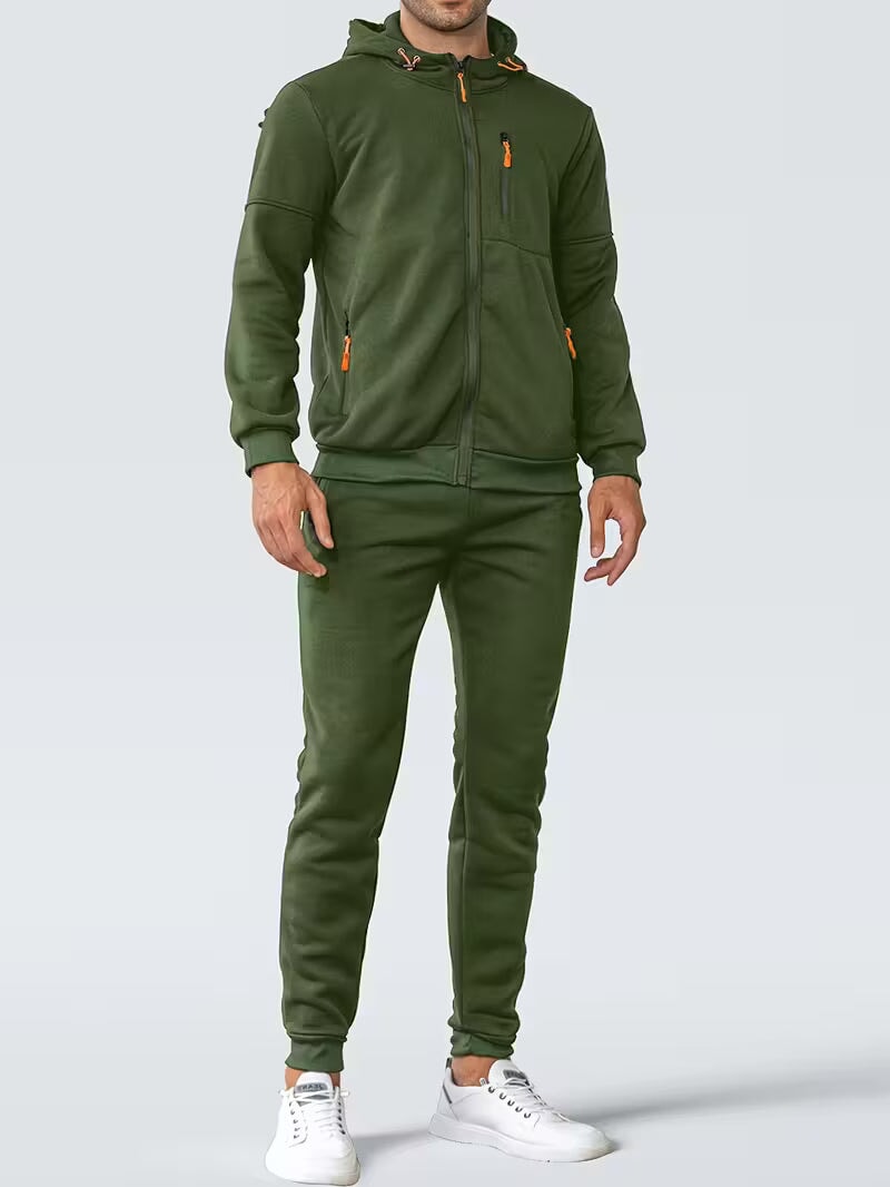 Lässiges Herren Set Von Alder Grün S 
