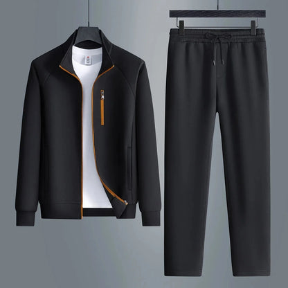 Lässiges Herren-Set Von Alder Schwarz M 