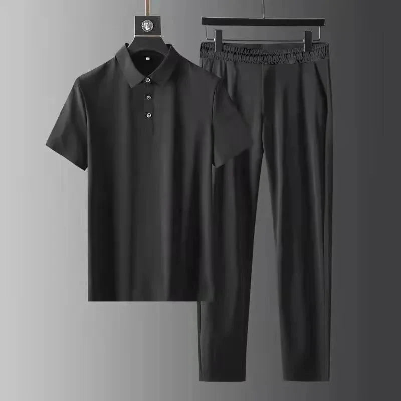Lässiges Herren-Set Von Alder Schwarz M 