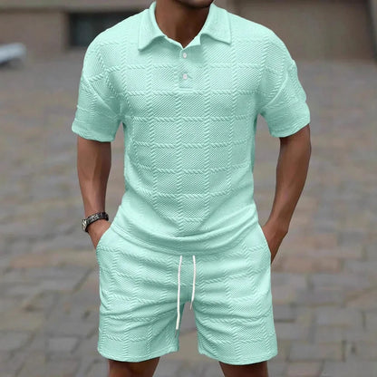 Lässiges Polo-Set Von Alder Grün S 