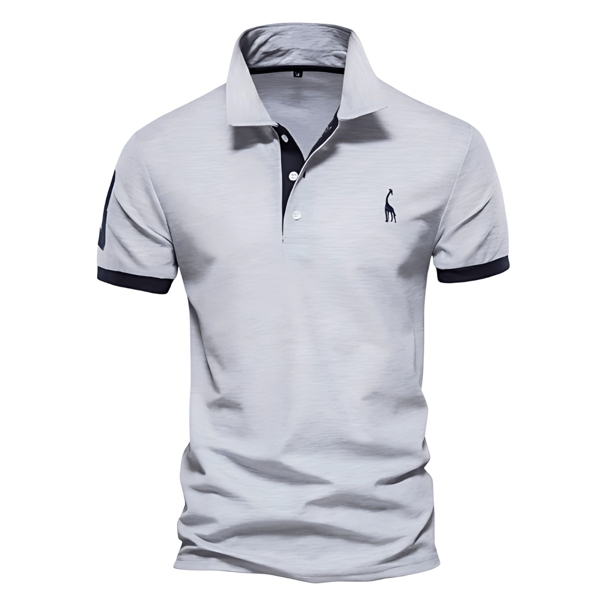 Lässiges Poloshirt Lässiges Poloshirt Von Alder Grau S 