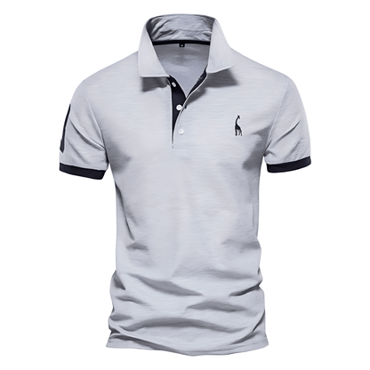 Lässiges Poloshirt Lässiges Poloshirt Von Alder Grau S 