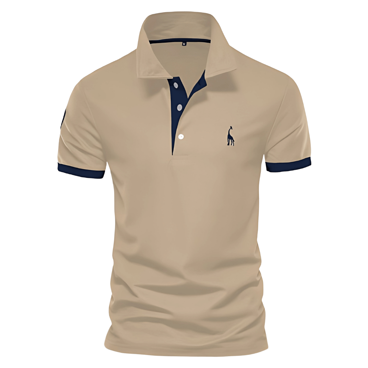Lässiges Poloshirt Lässiges Poloshirt Von Alder Khaki S 