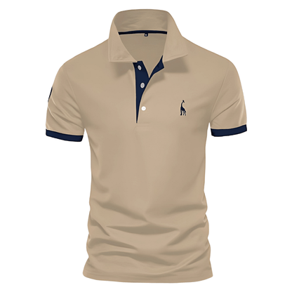 Lässiges Poloshirt Lässiges Poloshirt Von Alder Khaki S 