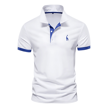 Lässiges Poloshirt Lässiges Poloshirt Von Alder Weiß S 