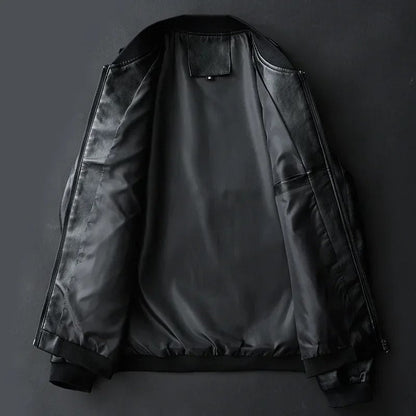 Leder-Bikerjacke Leder-Bikerjacke Von Alder 