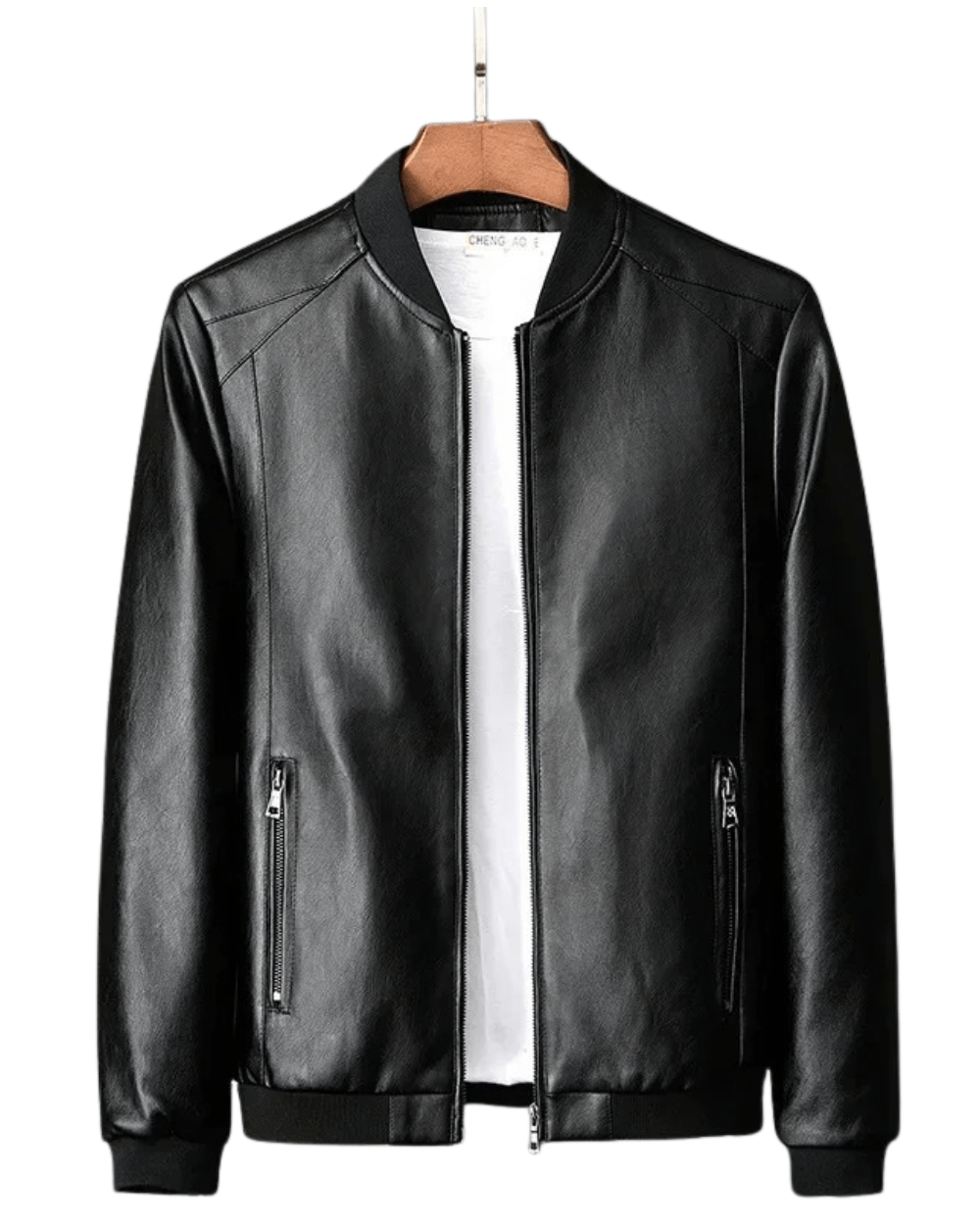 Leder-Bikerjacke Leder-Bikerjacke Von Alder 