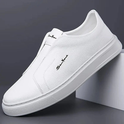 Leder Slipper Von Alder Weiß 38 