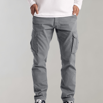 Leichte Cargo-Hose Fashion Men Pants Cargo All-year Von Alder Hellgrau S 