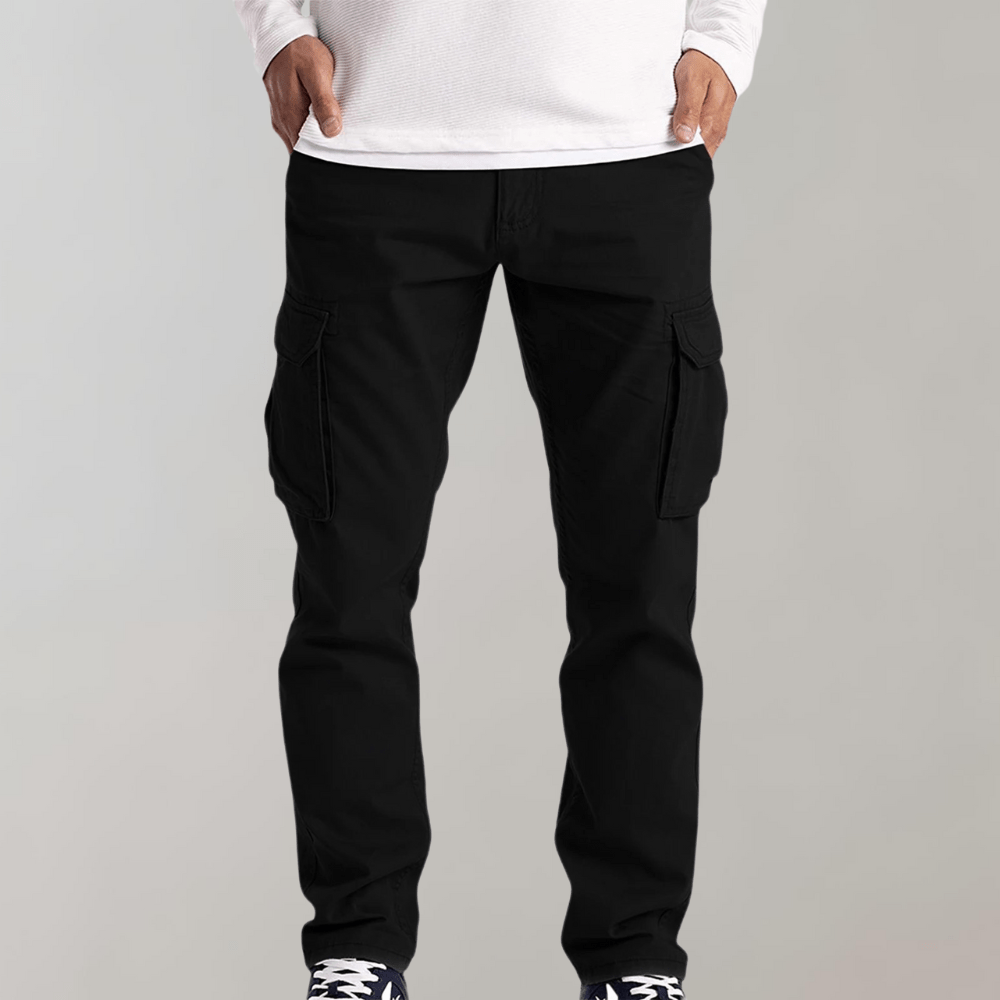 Leichte Cargo-Hose Fashion Men Pants Cargo All-year Von Alder Schwarz S 