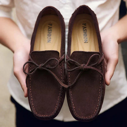 Leichte Wildleder-Loafer Leichte Wildleder-Loafer Von Alder Braun 38 